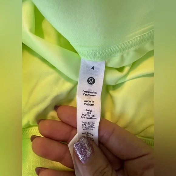 New Lululemon Court Rival Skirt Skort - Picture 3 of 5